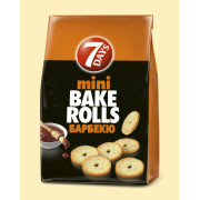 Сухарики  Bake Rolls сух.барбекю 80г*12шт